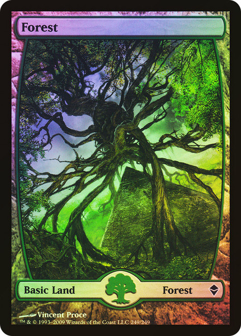 Forest (#249) (Full Art)\nZendikar\nSingle\nMagic The Gathering