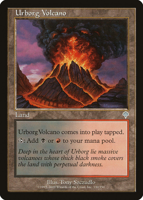 Urborg Volcano\nInvasion\nSingle\nMagic The Gathering