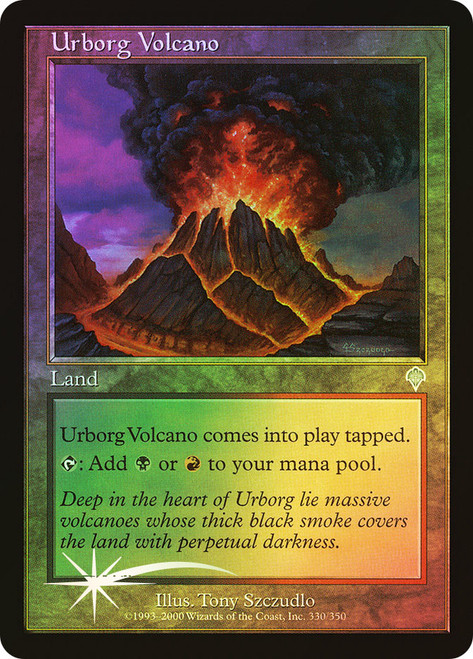 Urborg Volcano\nInvasion\nSingle\nMagic The Gathering