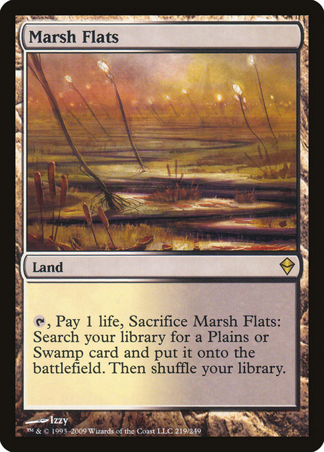 Marsh Flats\nZendikar\nSingle\nMagic The Gathering