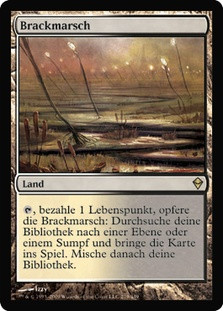 Marsh Flats
Zendikar - German
Single
Magic The Gathering