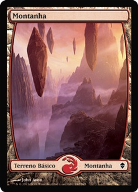 mtg 平地 foil ZEN ゼンディカー John Avon フルアート Mountain (#242) (Full Art) | Zendikar | Star City Games