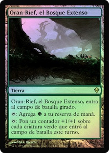 Oran-Rief, the Vastwood
Zendikar (Foil) - Spanish
Single
Magic The Gathering