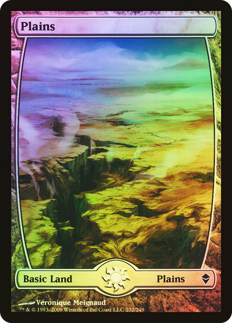 Plains (#232) (Full Art)\nZendikar\nSingle\nMagic The Gathering