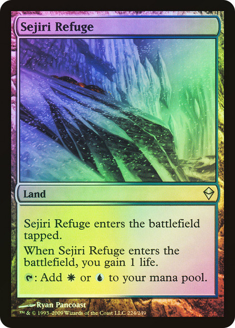 Sejiri Refuge\nZendikar\nSingle\nMagic The Gathering