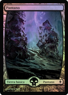 Swamp (#239) (Full Art)
Zendikar (Foil) - Spanish
Single
Magic The Gathering