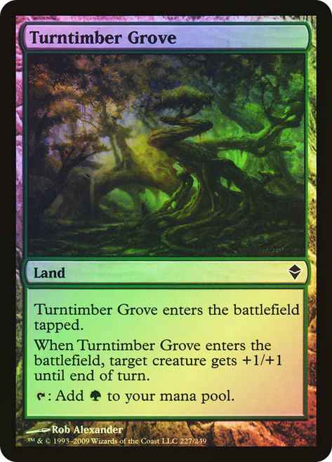 Turntimber Grove\nZendikar\nSingle\nMagic The Gathering
