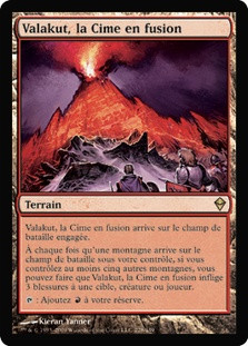 Valakut, the Molten Pinnacle
Zendikar - French
Single
Magic The Gathering