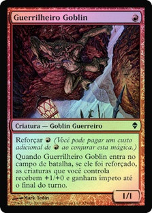 Goblin Bushwhacker
Zendikar (Foil) - Portuguese
Single
Magic The Gathering