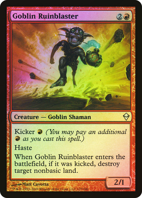 Goblin Ruinblaster | Zendikar | Star City Games