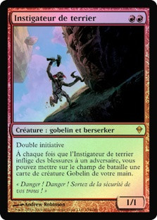 Warren Instigator
Zendikar (Foil) - French
Single
Magic The Gathering