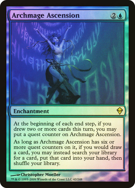 Archmage Ascension\nZendikar\nSingle\nMagic The Gathering