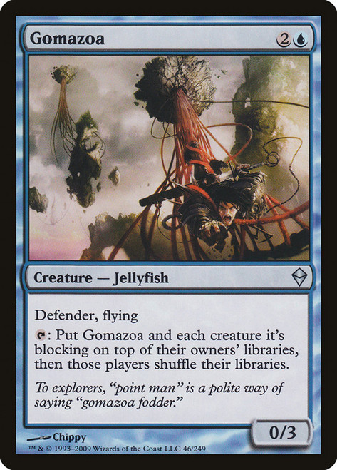 Gomazoa\nZendikar\nSingle\nMagic The Gathering