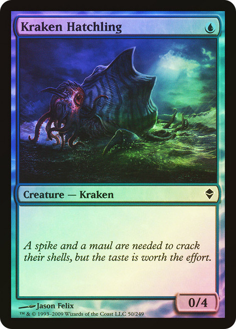 Kraken Hatchling\nZendikar\nSingle\nMagic The Gathering
