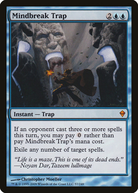Mindbreak Trap\nZendikar\nSingle\nMagic The Gathering