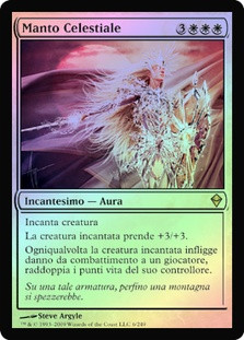Celestial Mantle
Zendikar (Foil) - Italian
Single
Magic The Gathering