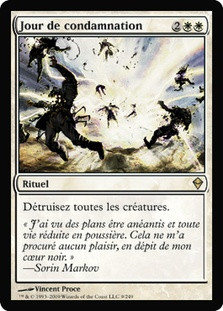 Day of Judgment
Zendikar - French
Single
Magic The Gathering