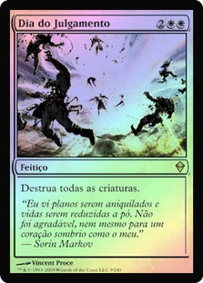 Day of Judgment
Zendikar (Foil) - Portuguese
Single
Magic The Gathering