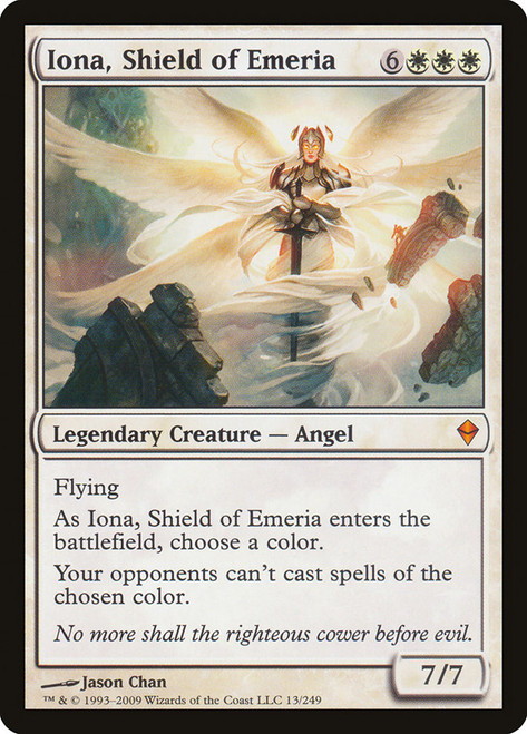 Iona, Shield of Emeria\nZendikar\nSingle\nMagic The Gathering