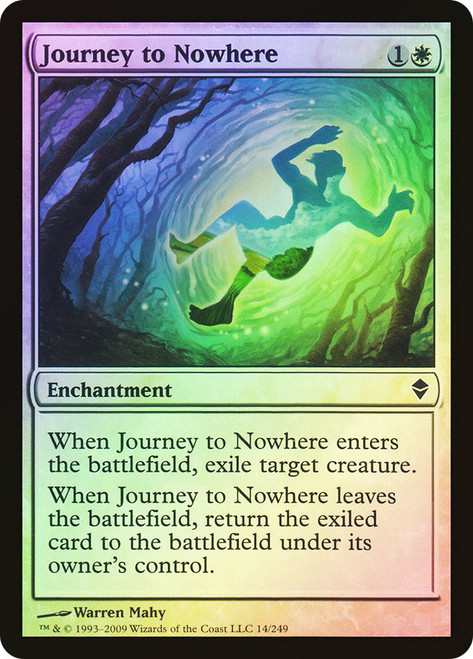 Journey to Nowhere\nZendikar\nSingle\nMagic The Gathering