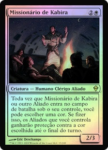 Kabira Evangel
Zendikar (Foil) - Portuguese
Single
Magic The Gathering
