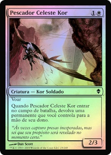 Kor Skyfisher
Zendikar (Foil) - Portuguese
Single
Magic The Gathering