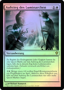 Luminarch Ascension
Zendikar (Foil) - German
Single
Magic The Gathering