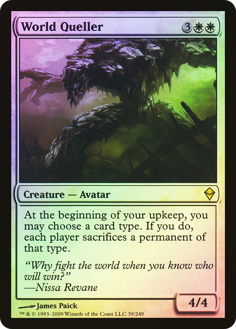 World Queller\nZendikar\nSingle\nMagic The Gathering