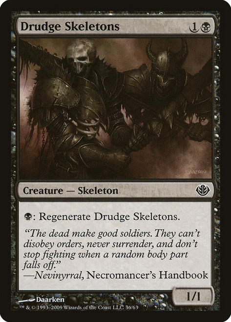 Drudge Skeletons\nDuel Decks: Garruk vs. Liliana\nSingle\nMagic The Gathering
