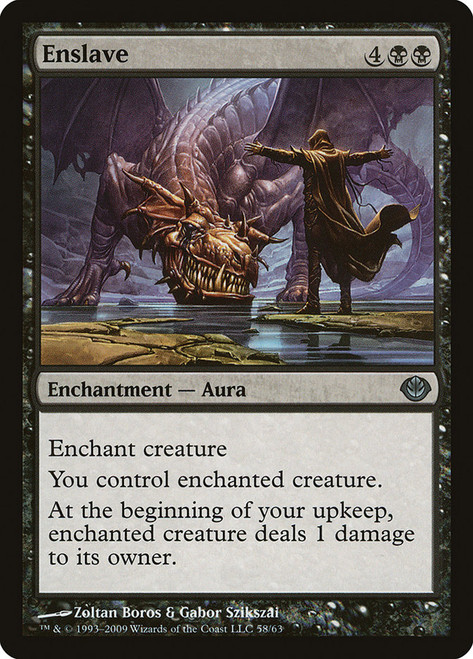 Enslave\nDuel Decks: Garruk vs. Liliana\nSingle\nMagic The Gathering