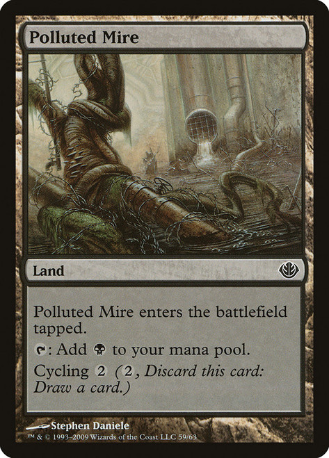 Polluted Mire\nDuel Decks: Garruk vs. Liliana\nSingle\nMagic The Gathering