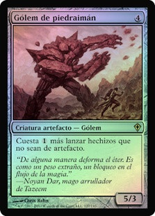 Lodestone Golem
Worldwake (Foil) - Spanish
Single
Magic The Gathering