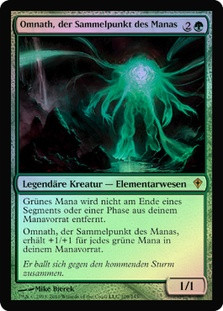 Omnath, Locus of Mana
Worldwake (Foil) - German
Single
Magic The Gathering