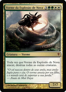 Novablast Wurm
Worldwake - Portuguese
Single
Magic The Gathering