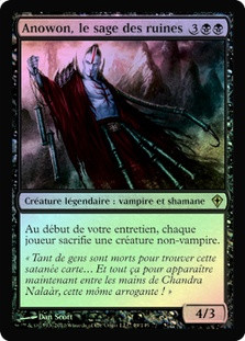 Anowon, the Ruin Sage
Worldwake (Foil) - French
Single
Magic The Gathering