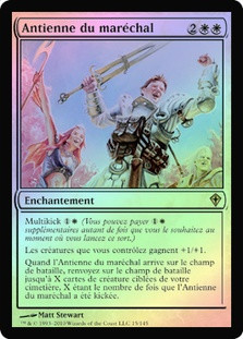 Marshal's Anthem
Worldwake (Foil) - French
Single
Magic The Gathering