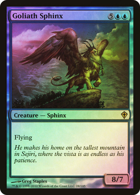 Goliath Sphinx\nWorldwake\nSingle\nMagic The Gathering