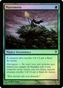 Groundswell
Worldwake (Foil) - Portuguese
Single
Magic The Gathering