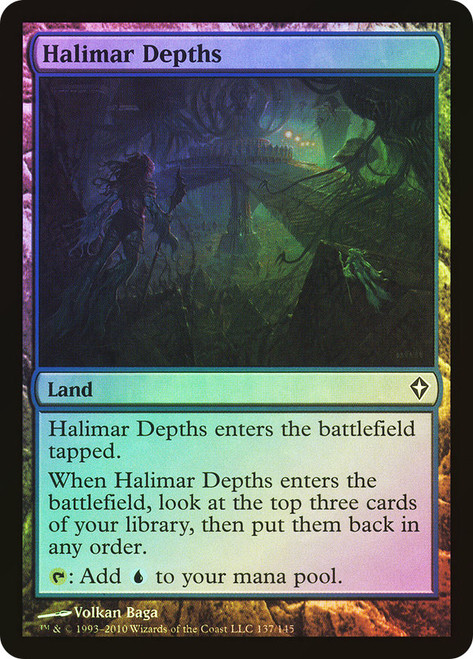 Halimar Depths\nWorldwake\nSingle\nMagic The Gathering
