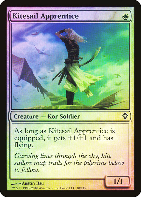Kitesail Apprentice\nWorldwake\nSingle\nMagic The Gathering