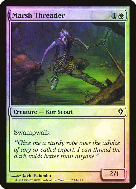 Marsh Threader\nWorldwake\nSingle\nMagic The Gathering
