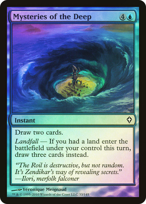 Mysteries of the Deep\nWorldwake\nSingle\nMagic The Gathering