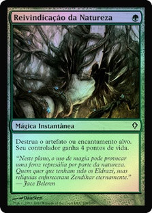Nature's Claim
Worldwake (Foil) - Portuguese
Single
Magic The Gathering