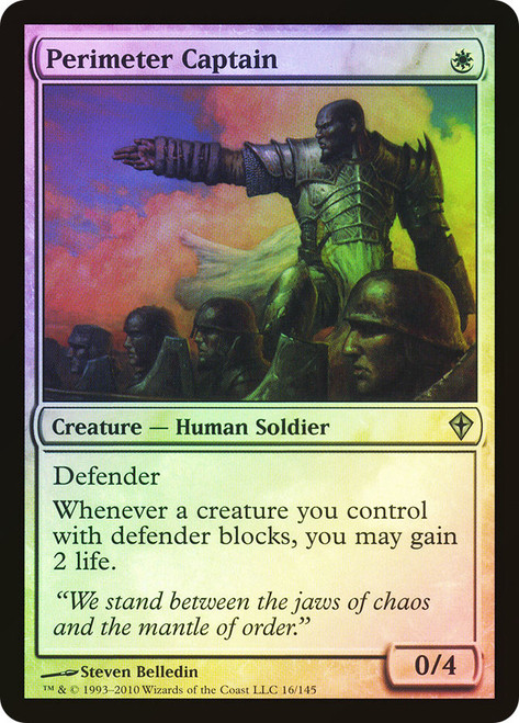 Perimeter Captain\nWorldwake\nSingle\nMagic The Gathering