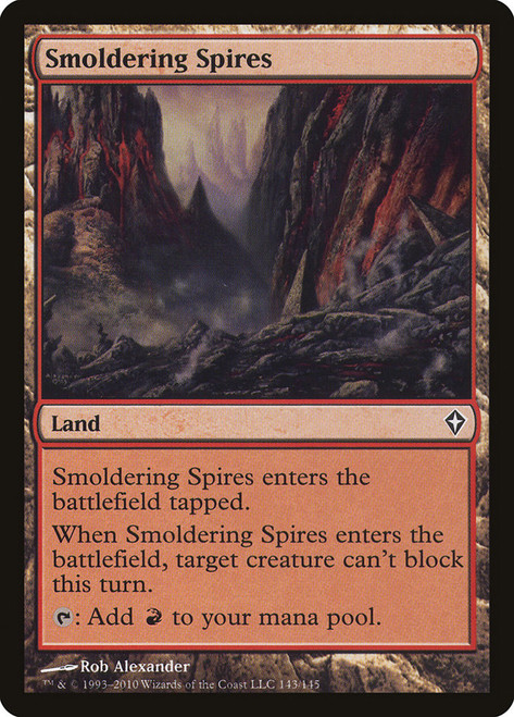 Smoldering Spires\nWorldwake\nSingle\nMagic The Gathering