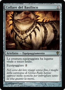 Basilisk Collar
Worldwake - Italian
Single
Magic The Gathering