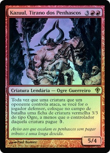 Kazuul, Tyrant of the Cliffs
Worldwake (Foil) - Portuguese
Single
Magic The Gathering