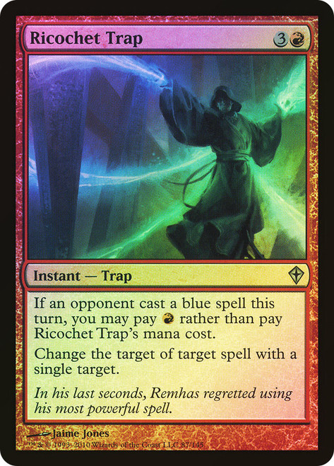 Ricochet Trap\nWorldwake\nSingle\nMagic The Gathering
