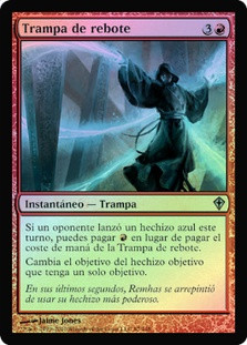 Ricochet Trap
Worldwake (Foil) - Spanish
Single
Magic The Gathering
