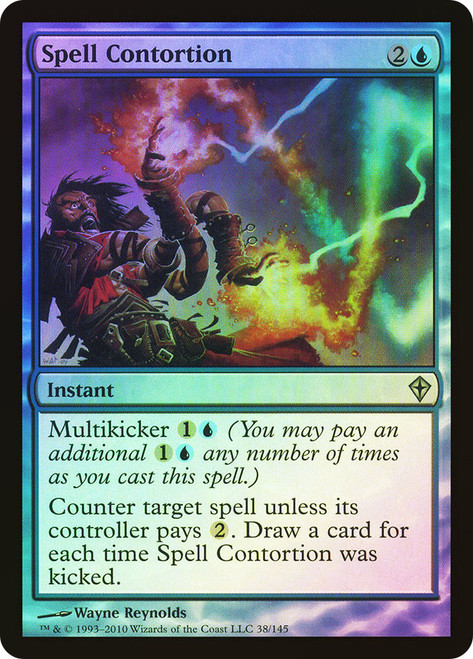 Spell Contortion\nWorldwake\nSingle\nMagic The Gathering